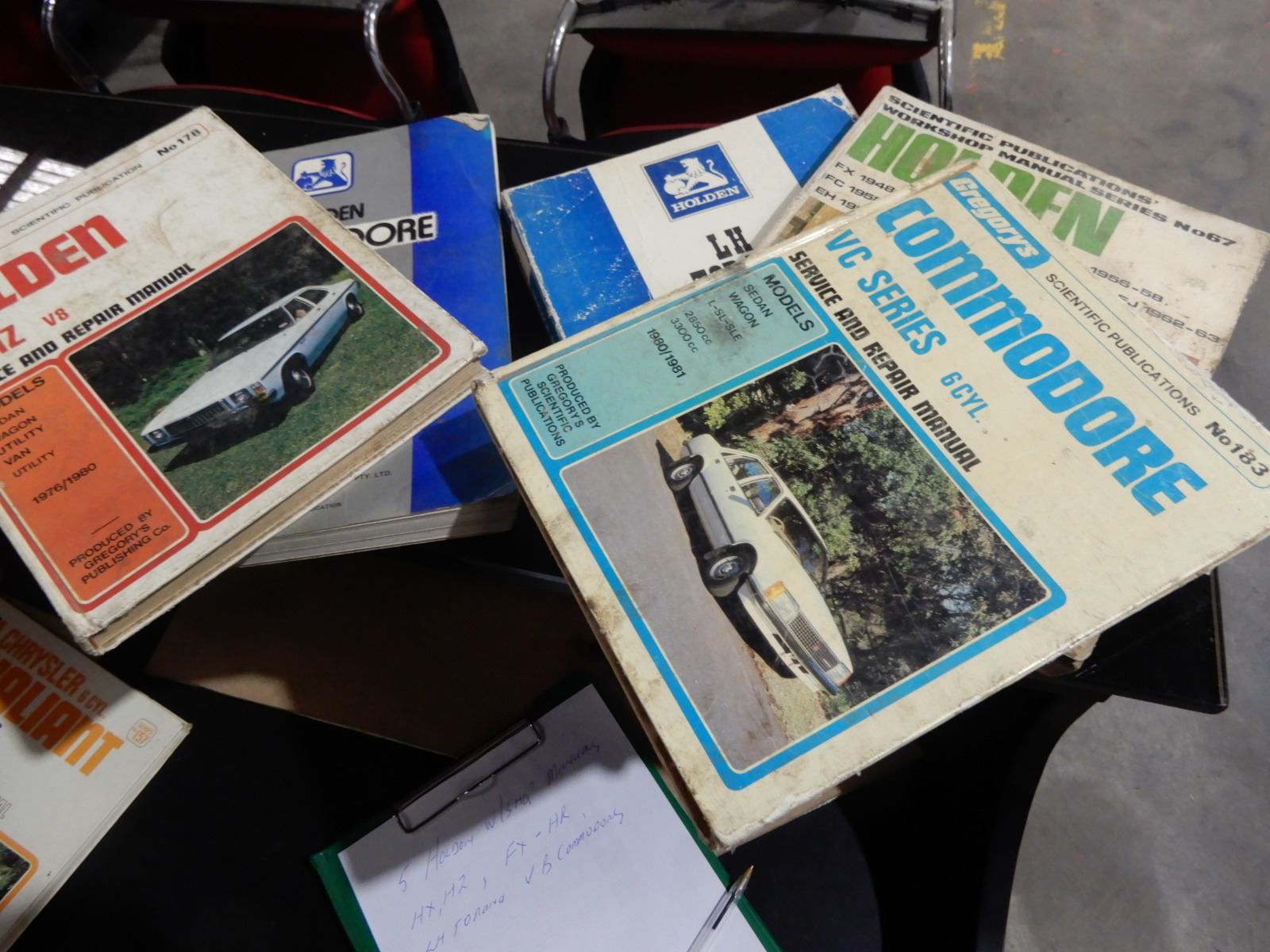 5 WORKSHOP MANUALS