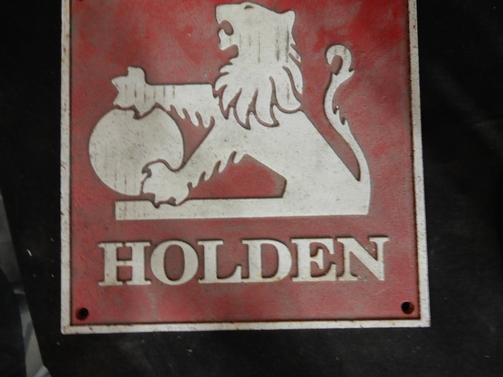 HOLDEN LION SIGN