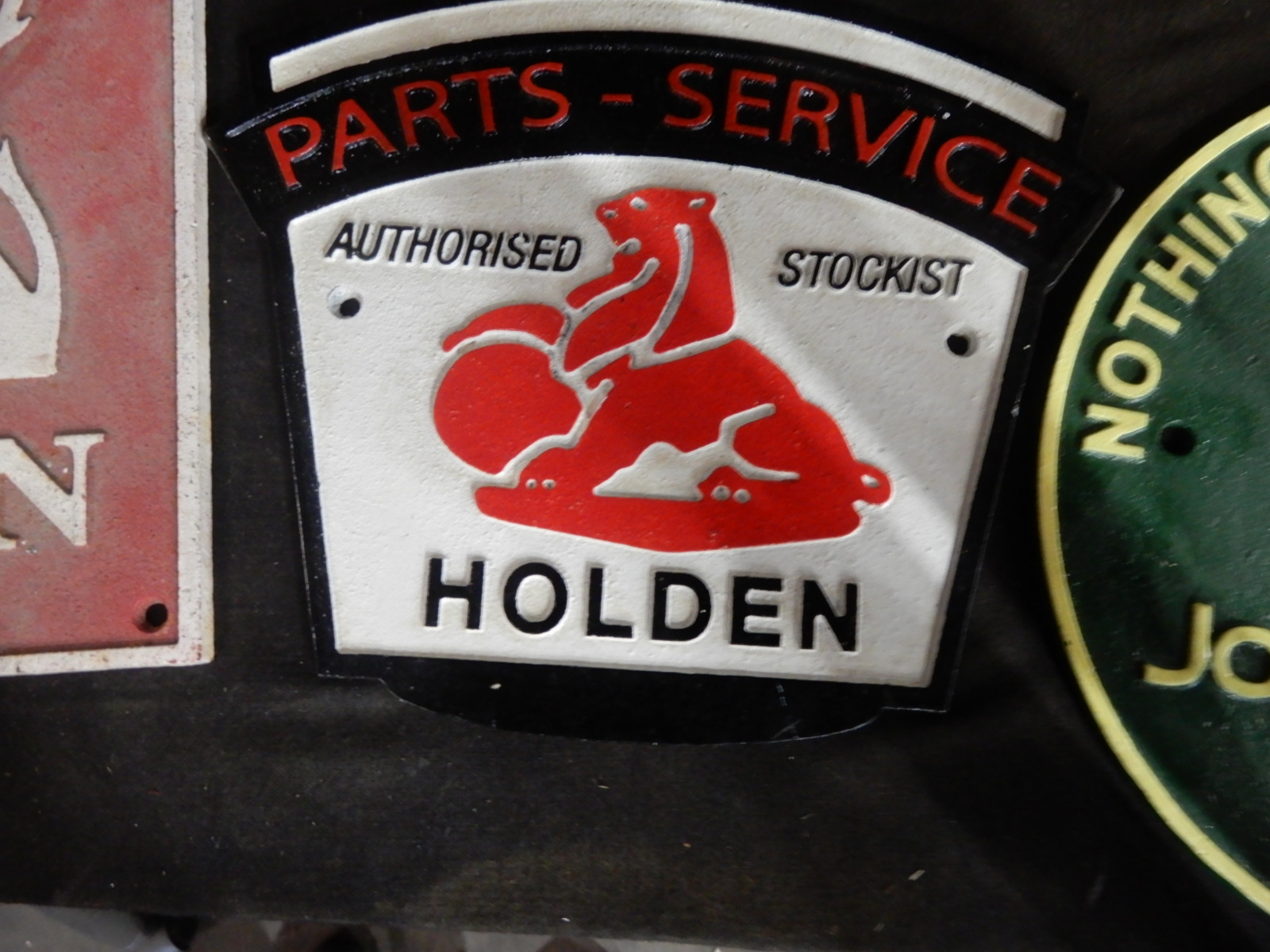 HOLDEN PARTS SIGN